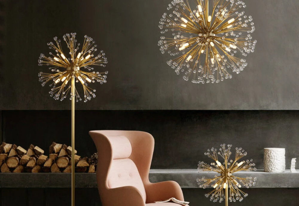 globe crystal chandelier